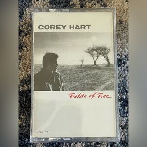 New Sealed COREY HART Cassette Tape FIELDS OF FIRE 1986 Rock Pop Rare